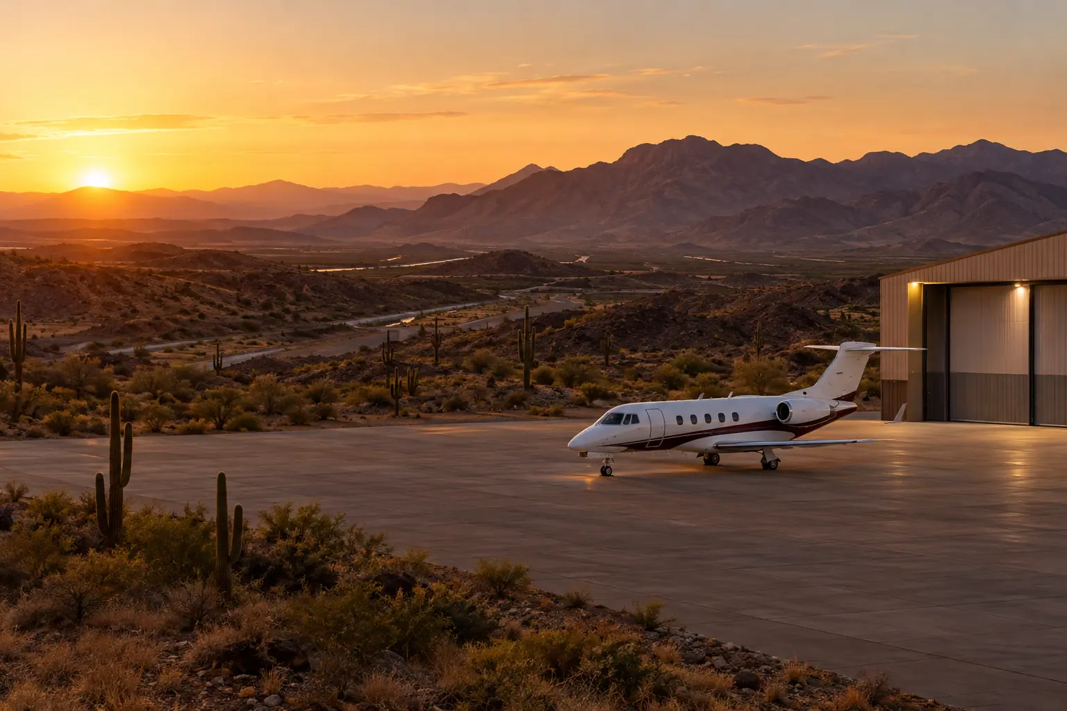 Ramp at Phoenix Sky Harbor International Airport