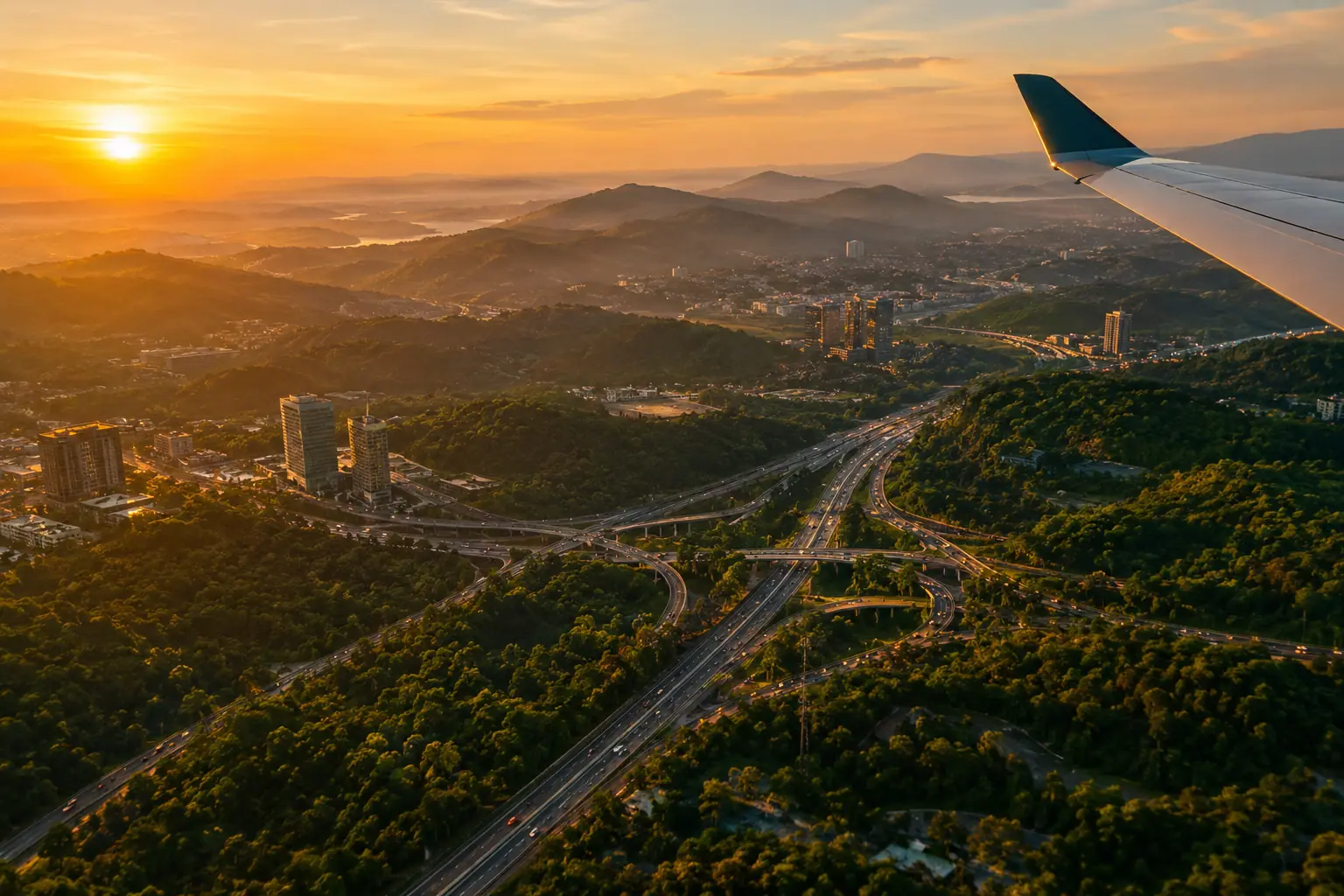 Atlanta from the air