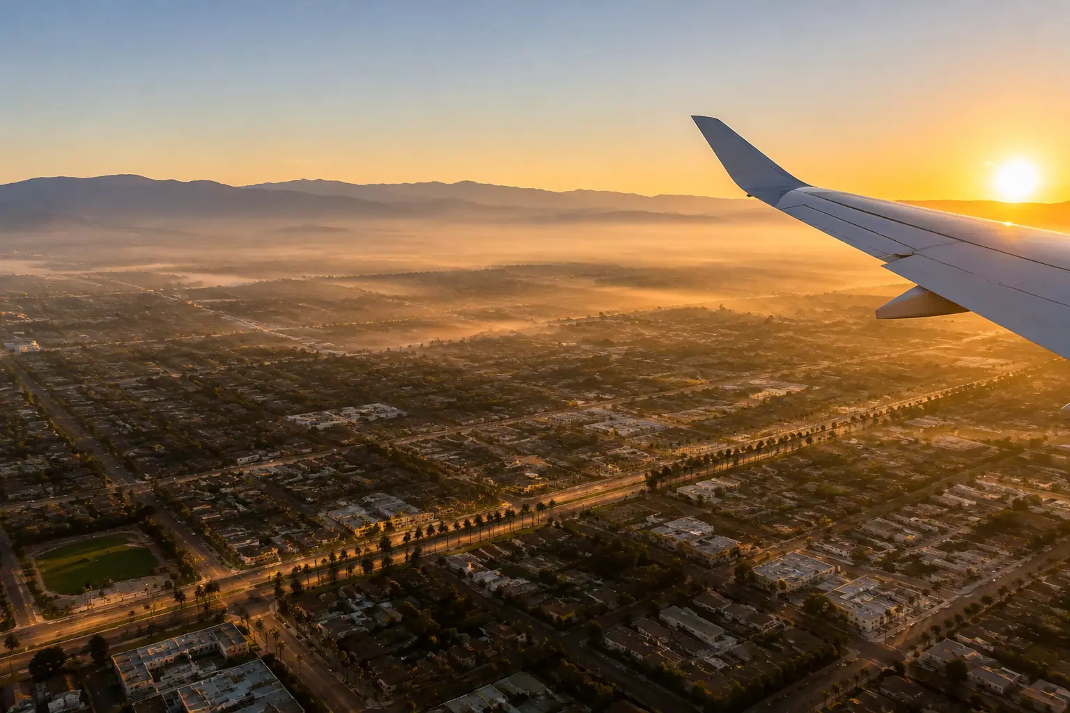 Los Angeles from the air